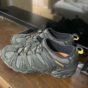 Merrell all weather shoes.